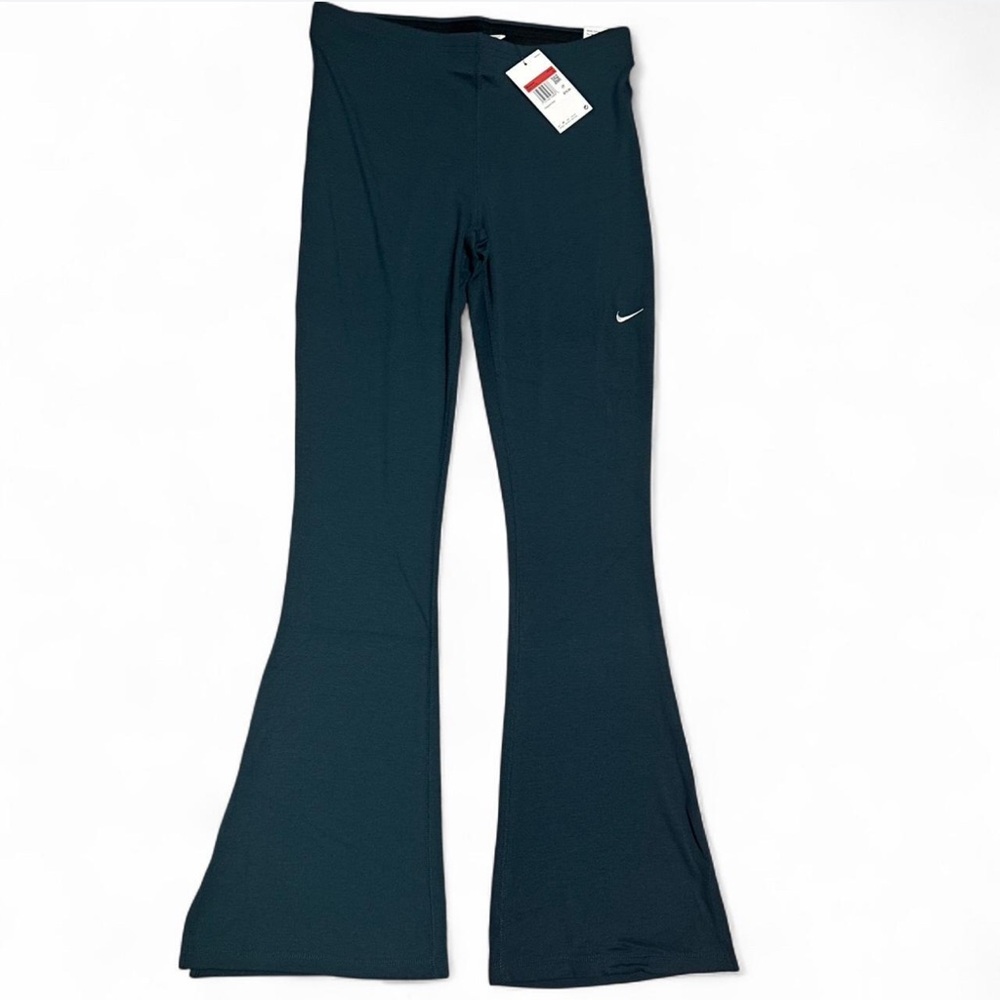Nike Flared Pants in Deep Teal
